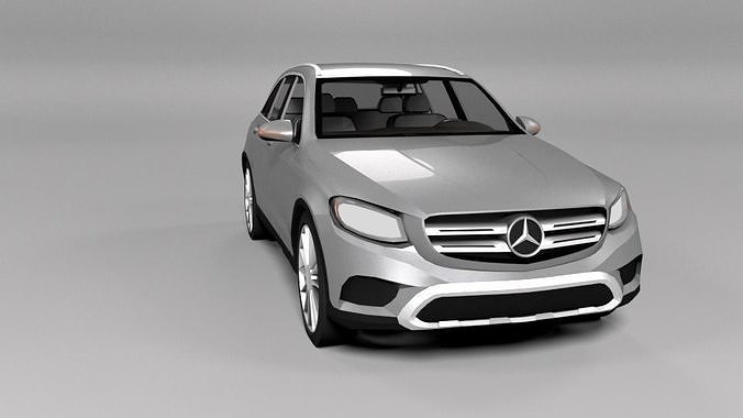 MERCEDES GLC 2016 LOWPOLY Low-poly 3D model