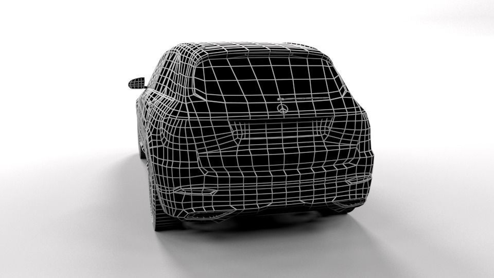 MERCEDES GLC 2016 LOWPOLY Low-poly 3D model_3