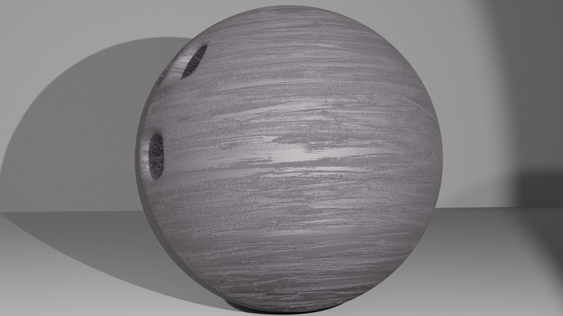 Bowling Ball Smear 3D model_1