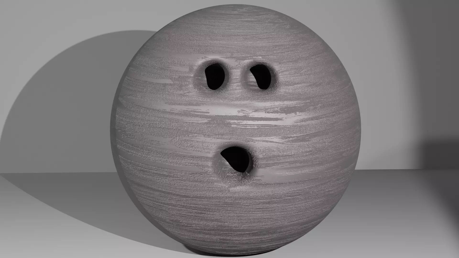 Bowling Ball Smear 3D model_0