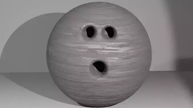 Bowling Ball Smear 3D model