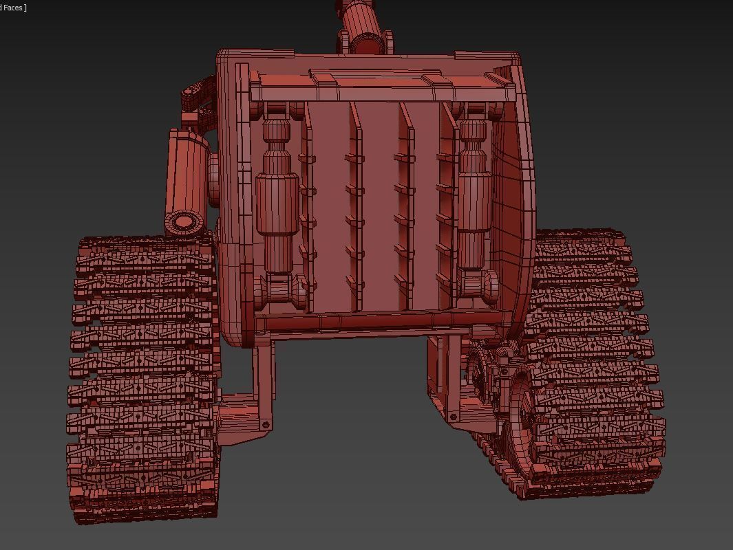 Robots Wall-e and Eve 3D model_7