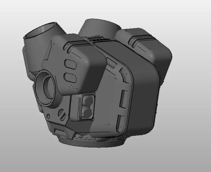 CHIBI-TECH SD - STRYKER CORE  3D print model_0