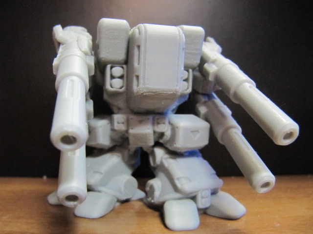 CHIBI-TECH SD - STRYKER CORE  3D print model_8