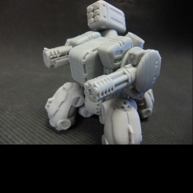 CHIBI-TECH SD - STRYKER CORE  3D print model_13