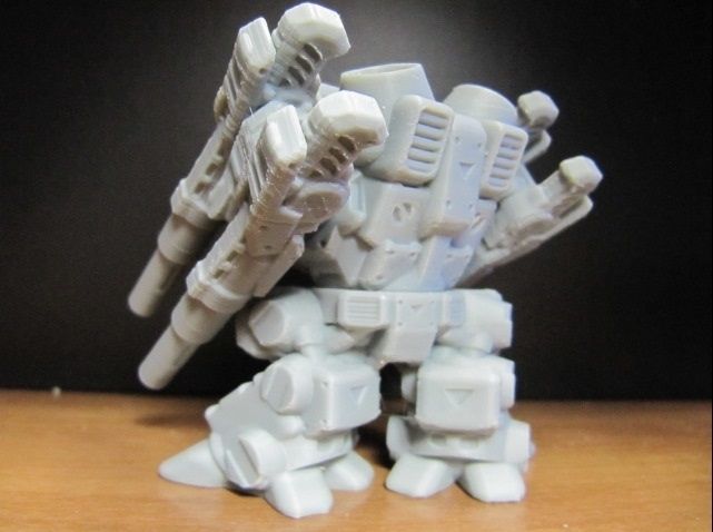 CHIBI-TECH SD - STRYKER CORE  3D print model_6