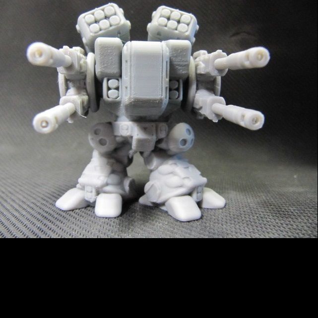 CHIBI-TECH SD - STRYKER CORE  3D print model_4