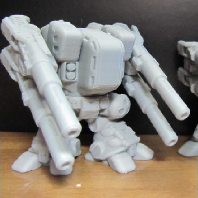 CHIBI-TECH SD - STRYKER CORE  3D print model_5