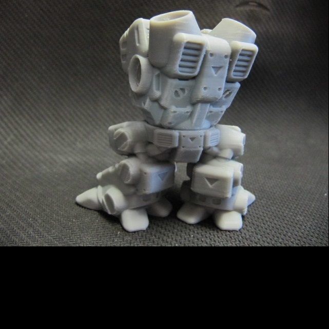 CHIBI-TECH SD - STRYKER CORE  3D print model_16