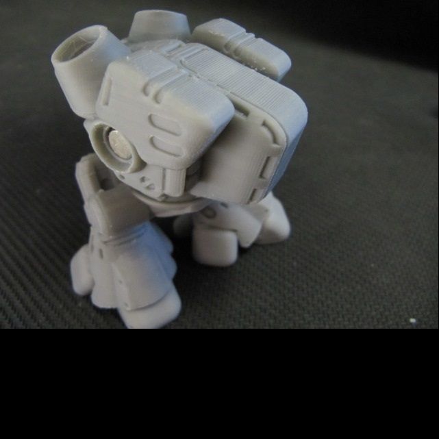 CHIBI-TECH SD - STRYKER CORE  3D print model_17