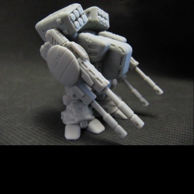 CHIBI-TECH SD - STRYKER CORE  3D print model_3