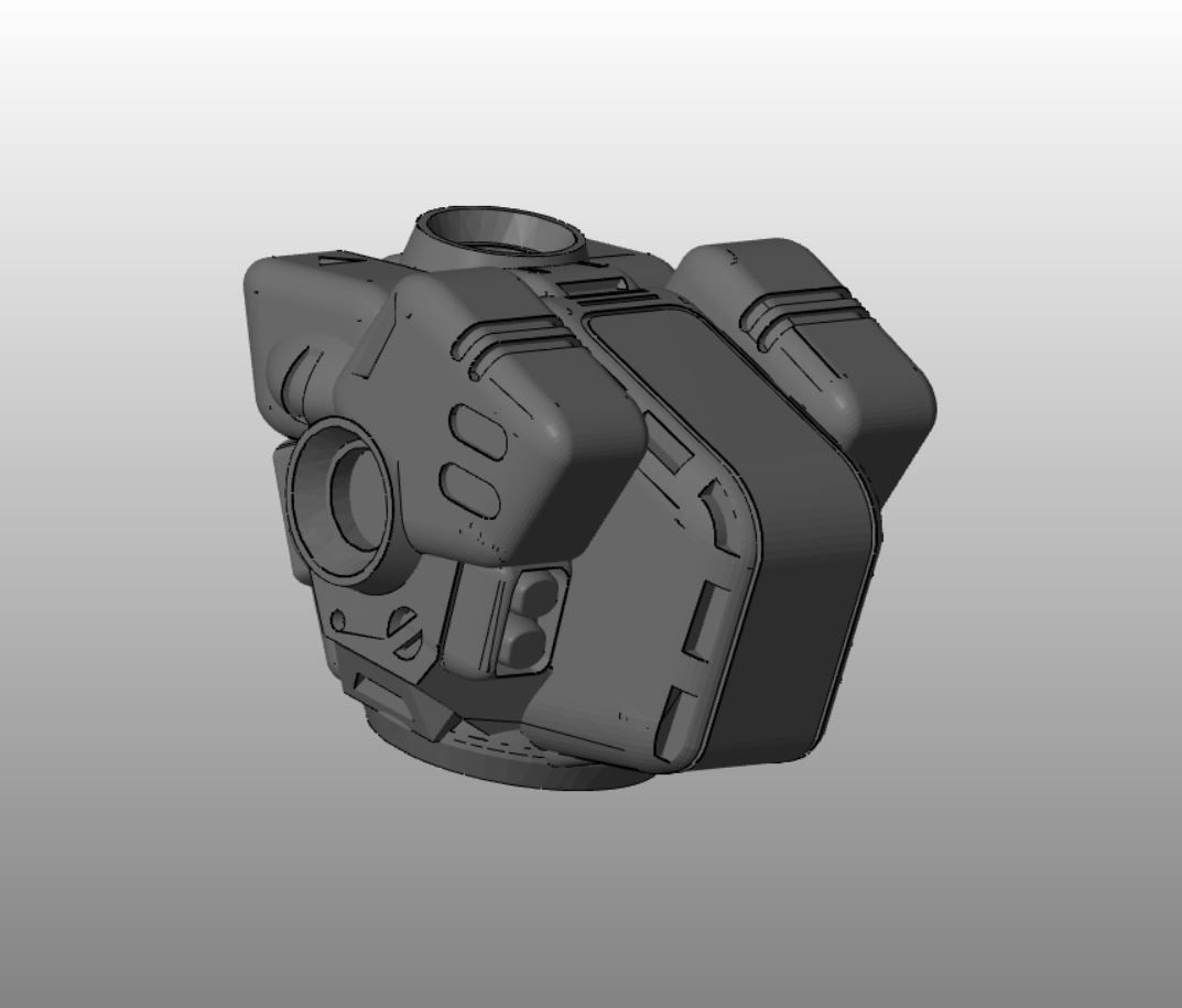 CHIBI-TECH SD - STRYKER CORE  3D print model_2