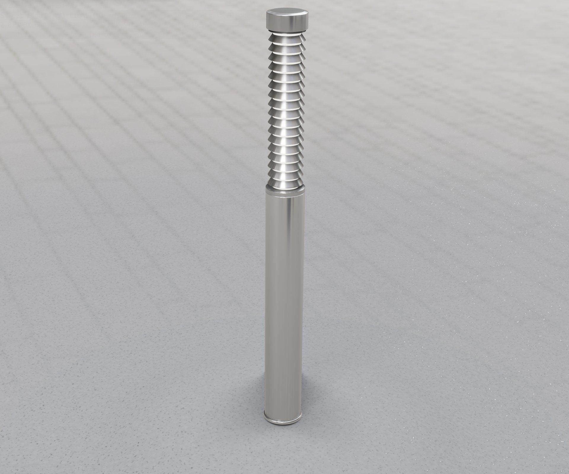 Light Column -10- Street Light -9- Low-poly 3D model_41