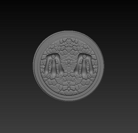 Cartoonized dinosaur 3D print model_7