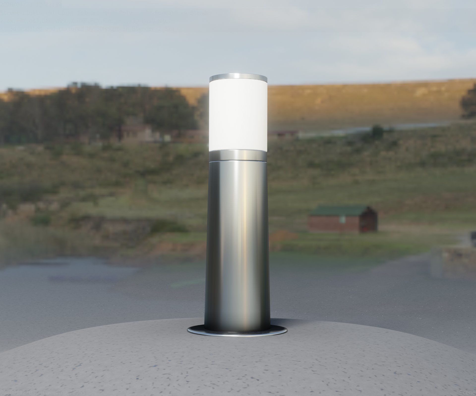 Light Column -3- Street Light -9- 3D model_93