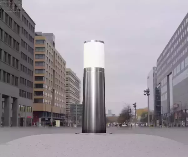 Light Column -3- Street Light -9- 3D model