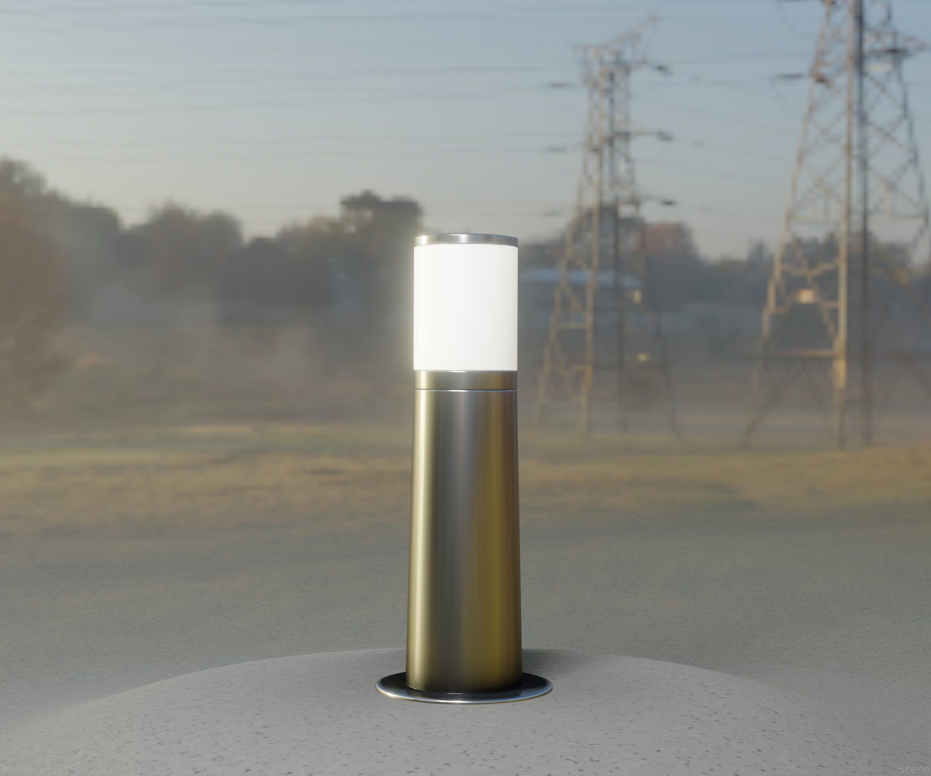 Light Column -3- Street Light -9- 3D model_61