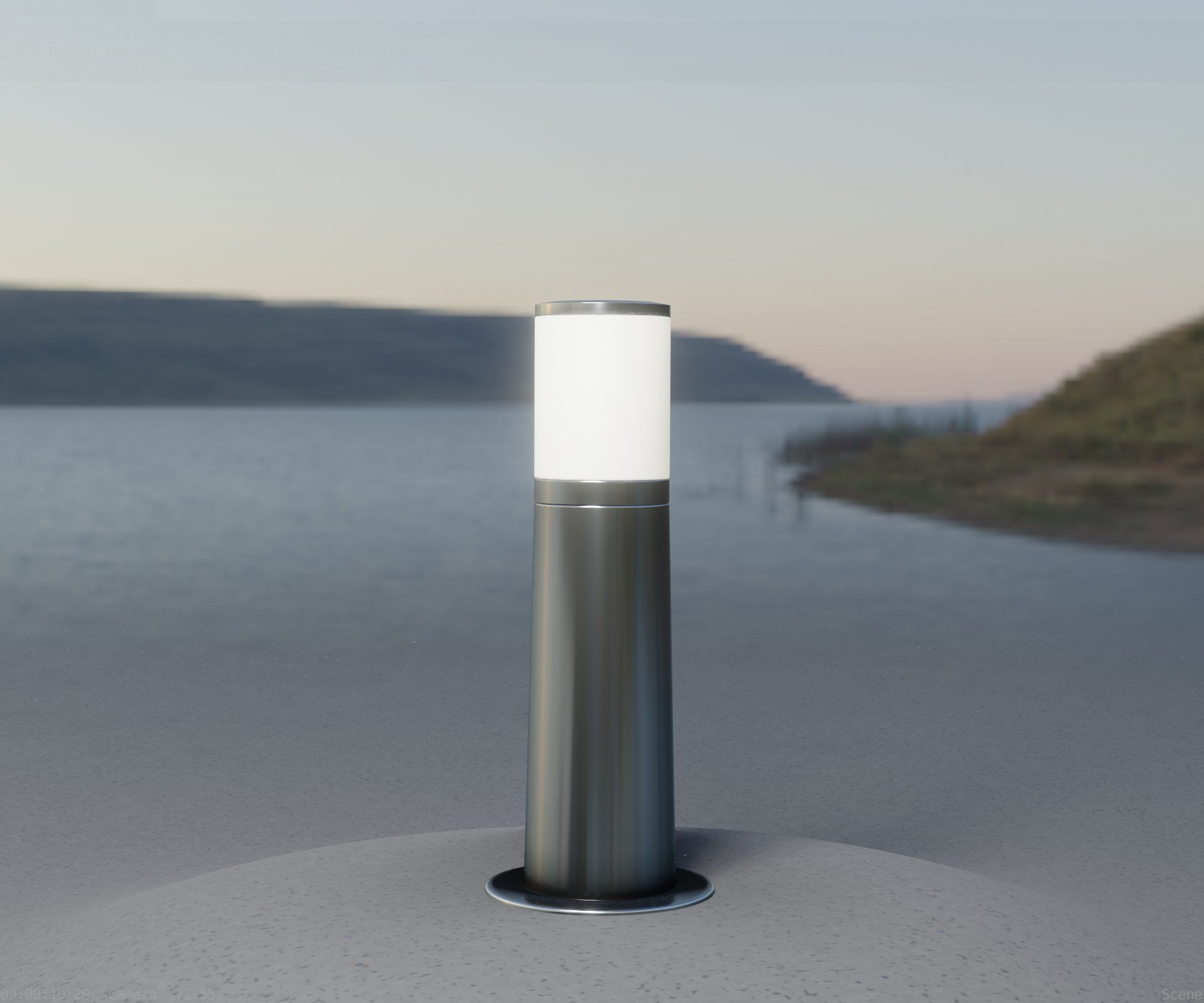 Light Column -3- Street Light -9- 3D model_60