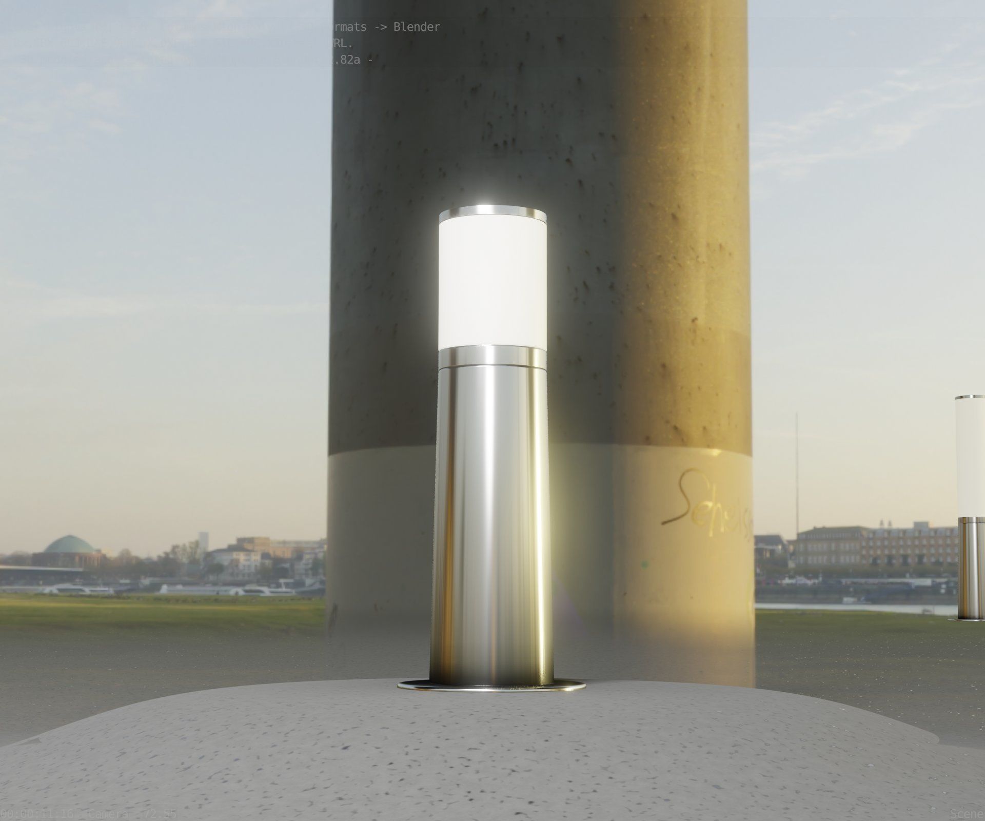 Light Column -3- Street Light -9- 3D model_80
