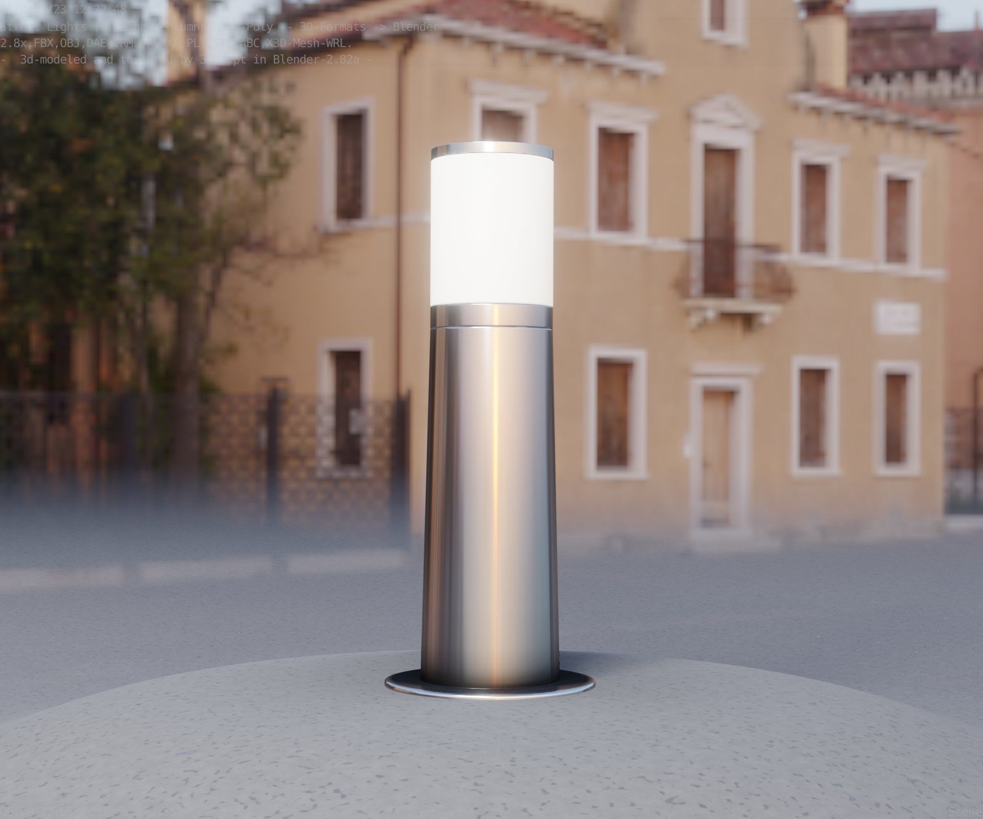 Light Column -3- Street Light -9- 3D model_95