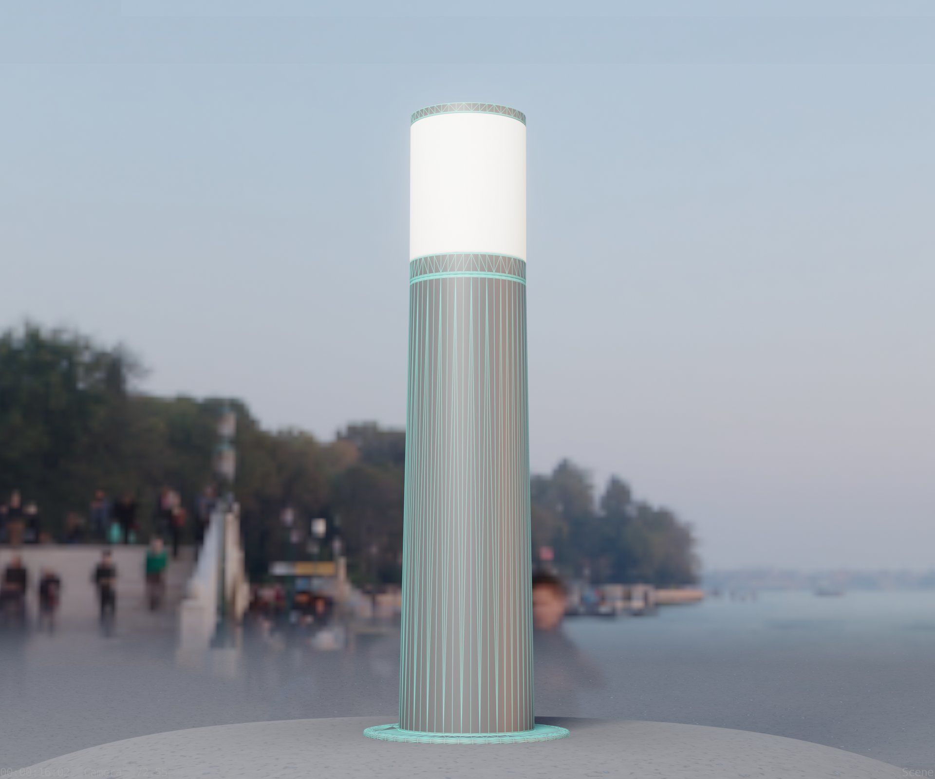Light Column -4- Street Light -9- 3D model_86