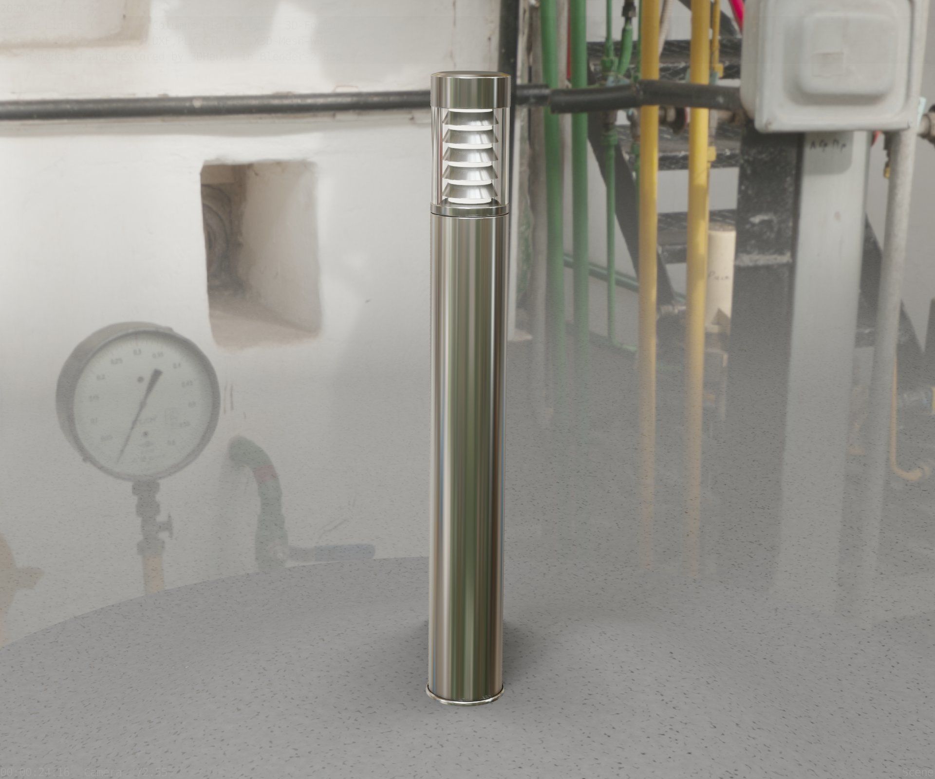 Light Column -6- Street Light -9- 3D model_92