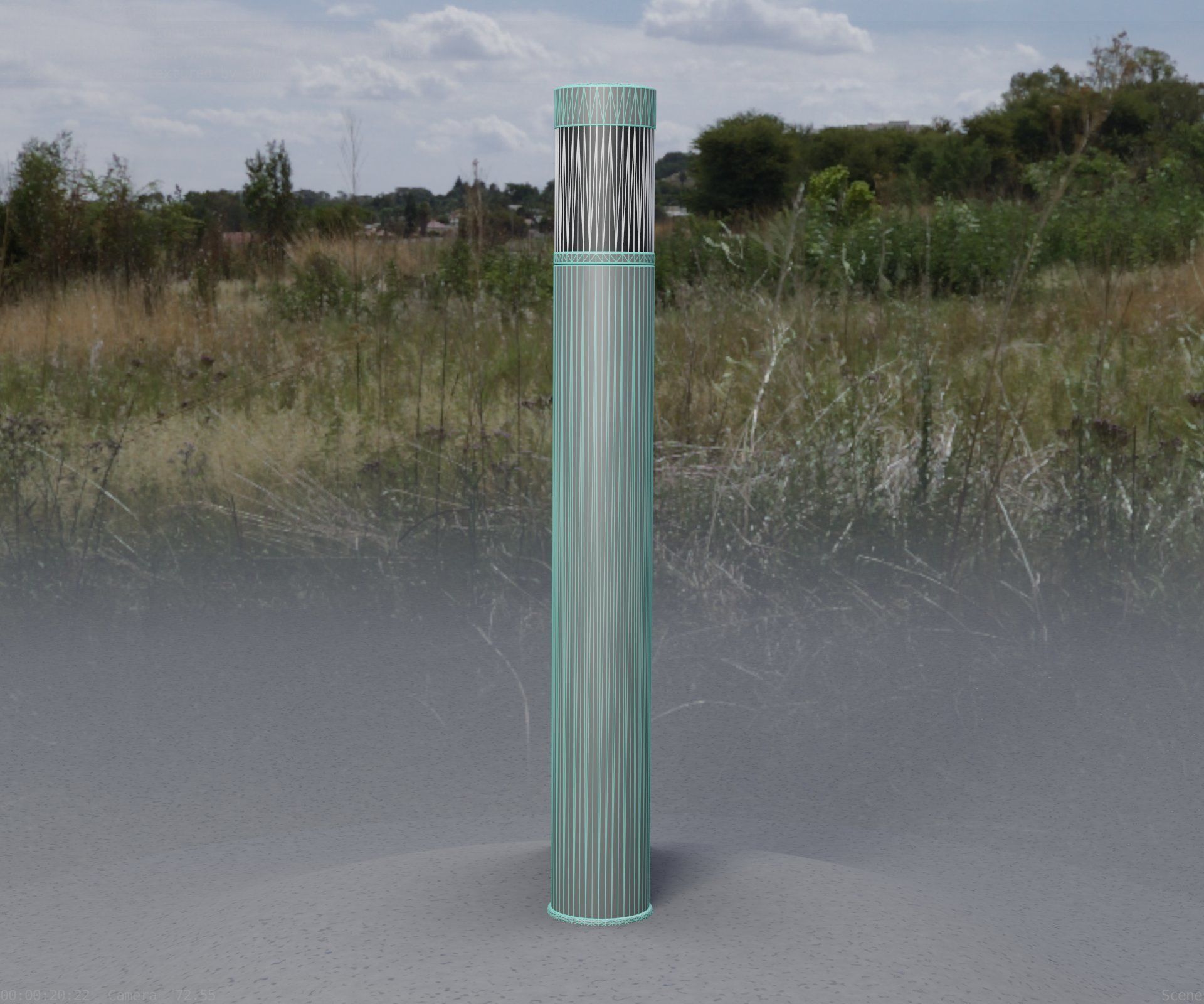 Light Column -6- Street Light -9- 3D model_14