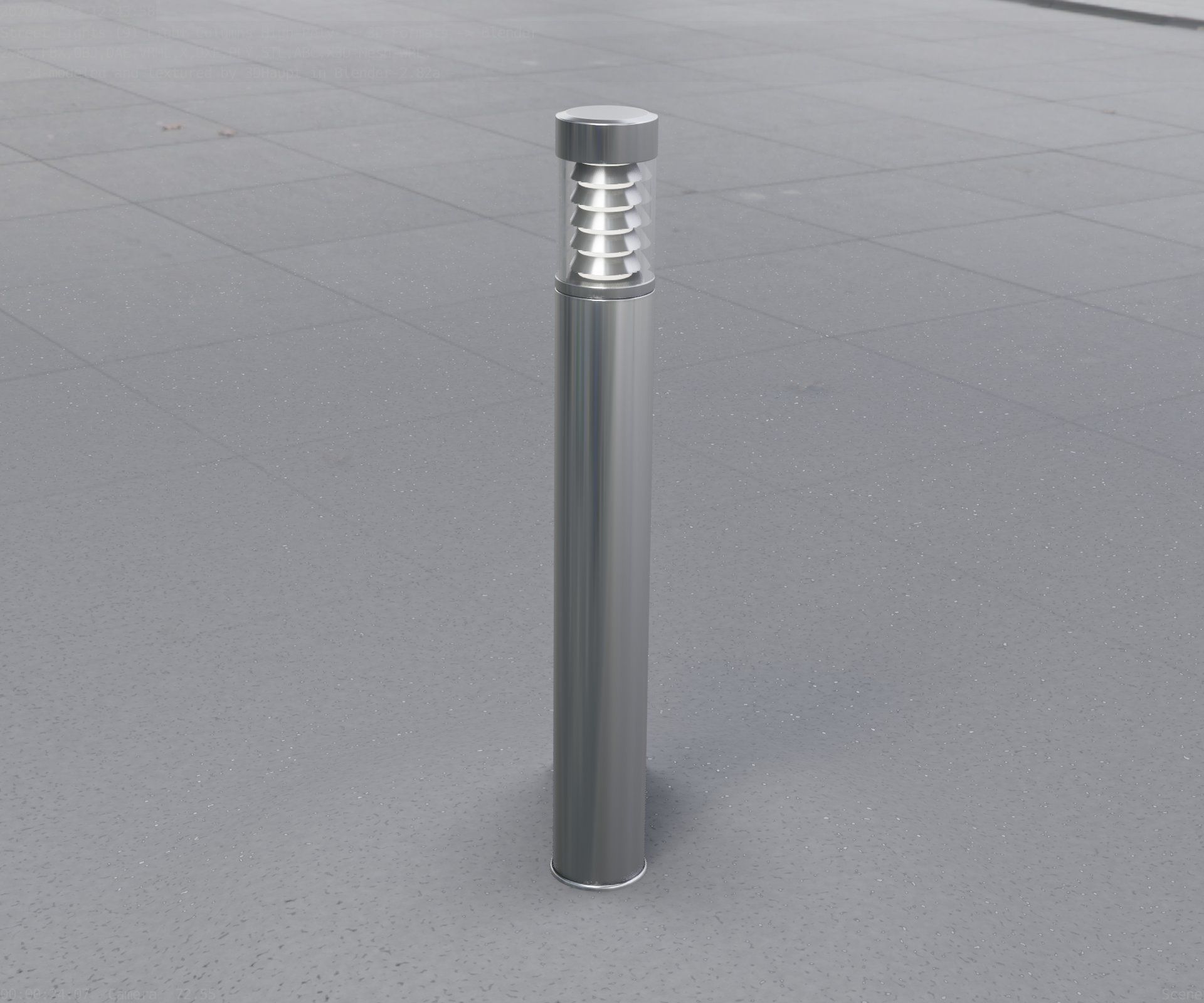 Light Column -6- Street Light -9- 3D model_83