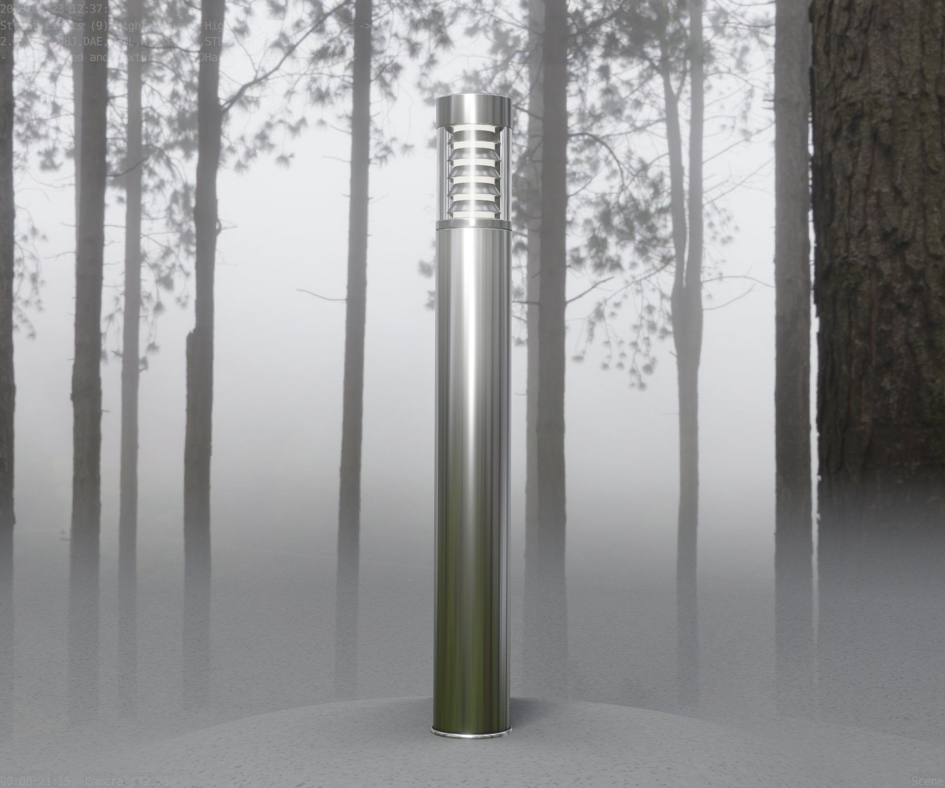 Light Column -6- Street Light -9- 3D model_31