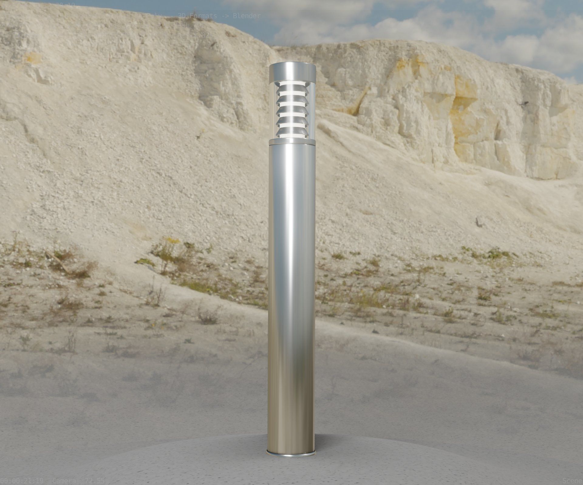 Light Column -6- Street Light -9- 3D model_35