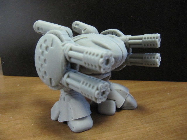 CHIBI-TECH SD - REAVER CORE  3D print model_3