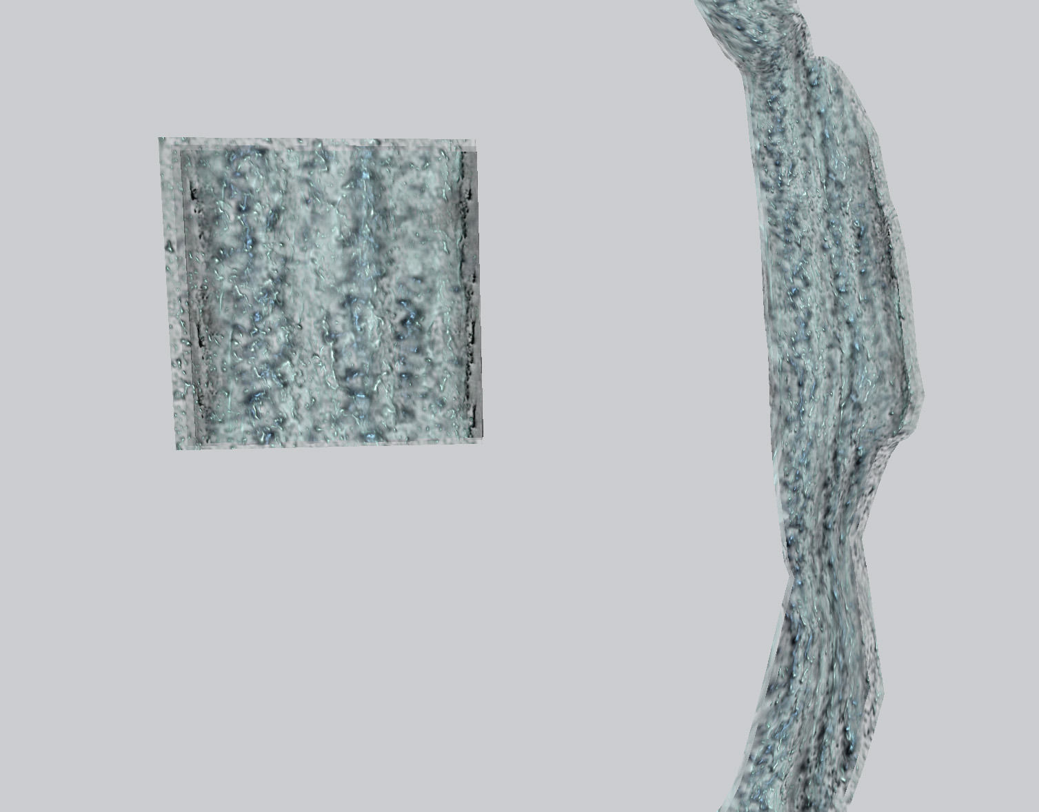 Waterfall for Unity Low-poly 3D model_2