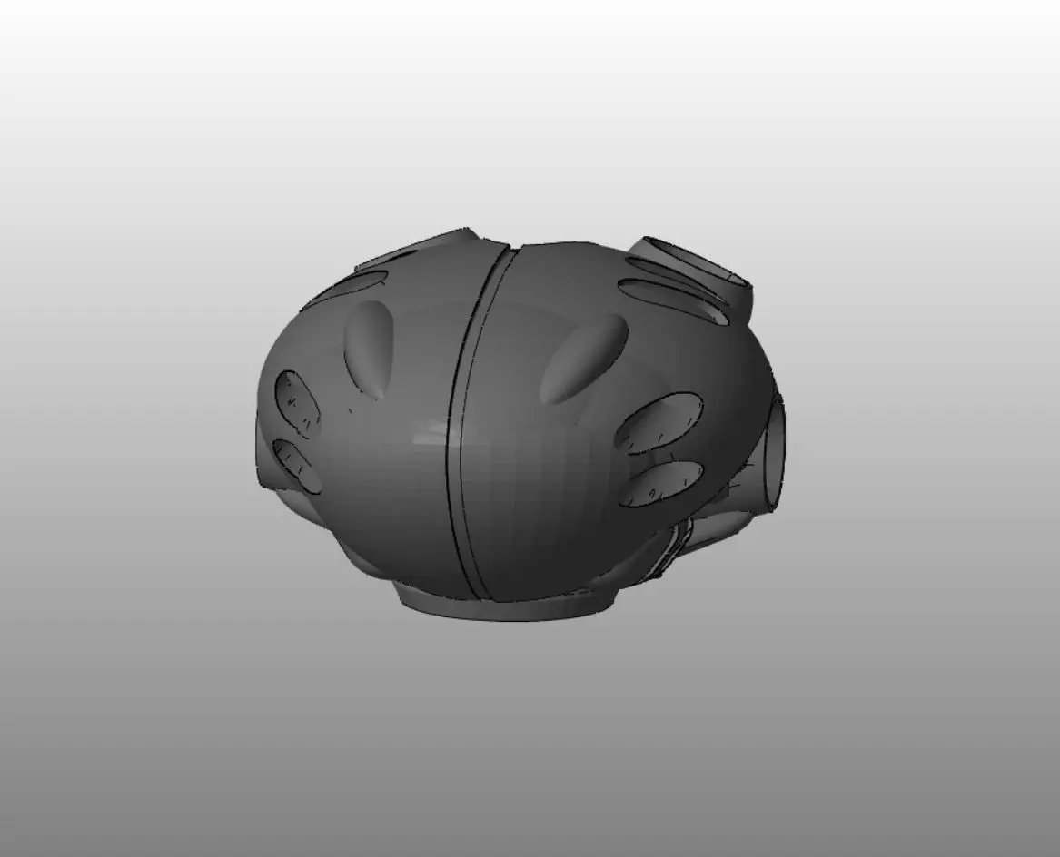 CHIBI-TECH SD - OVERLORD CORE  3D print model_0