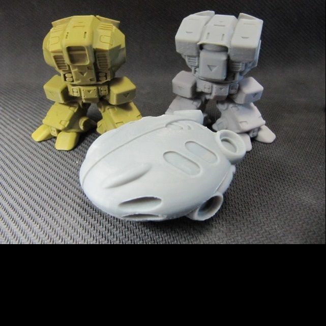 CHIBI-TECH SD - OVERLORD CORE  3D print model_12