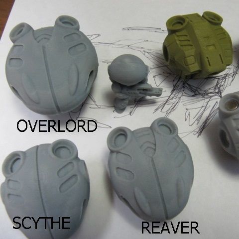 CHIBI-TECH SD - OVERLORD CORE  3D print model_14