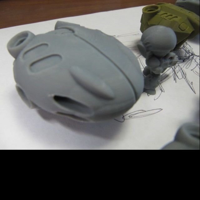 CHIBI-TECH SD - OVERLORD CORE  3D print model_5