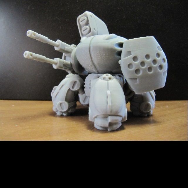 CHIBI-TECH SD - OVERLORD CORE  3D print model_6
