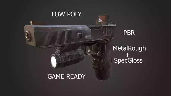 Pistol Handgun automatic Gun