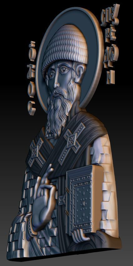 Saint Spyridon of Trimyphus 3D model_2