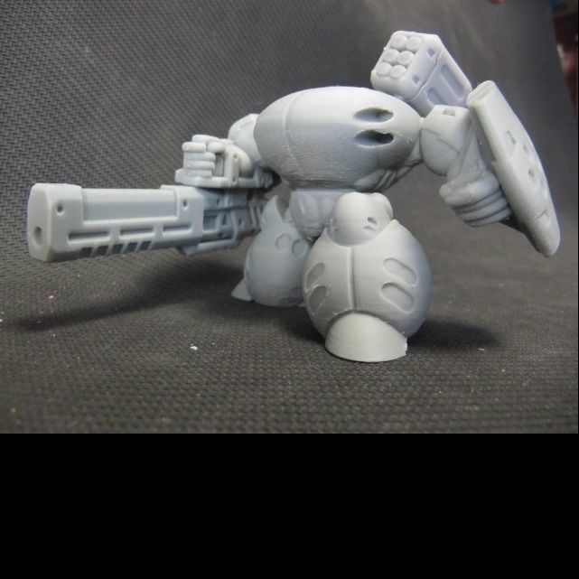 CHIBI-TECH SD - OVERSEER CORE  3D print model_5