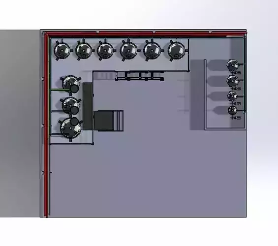 MIXING SYSTEM 3D model