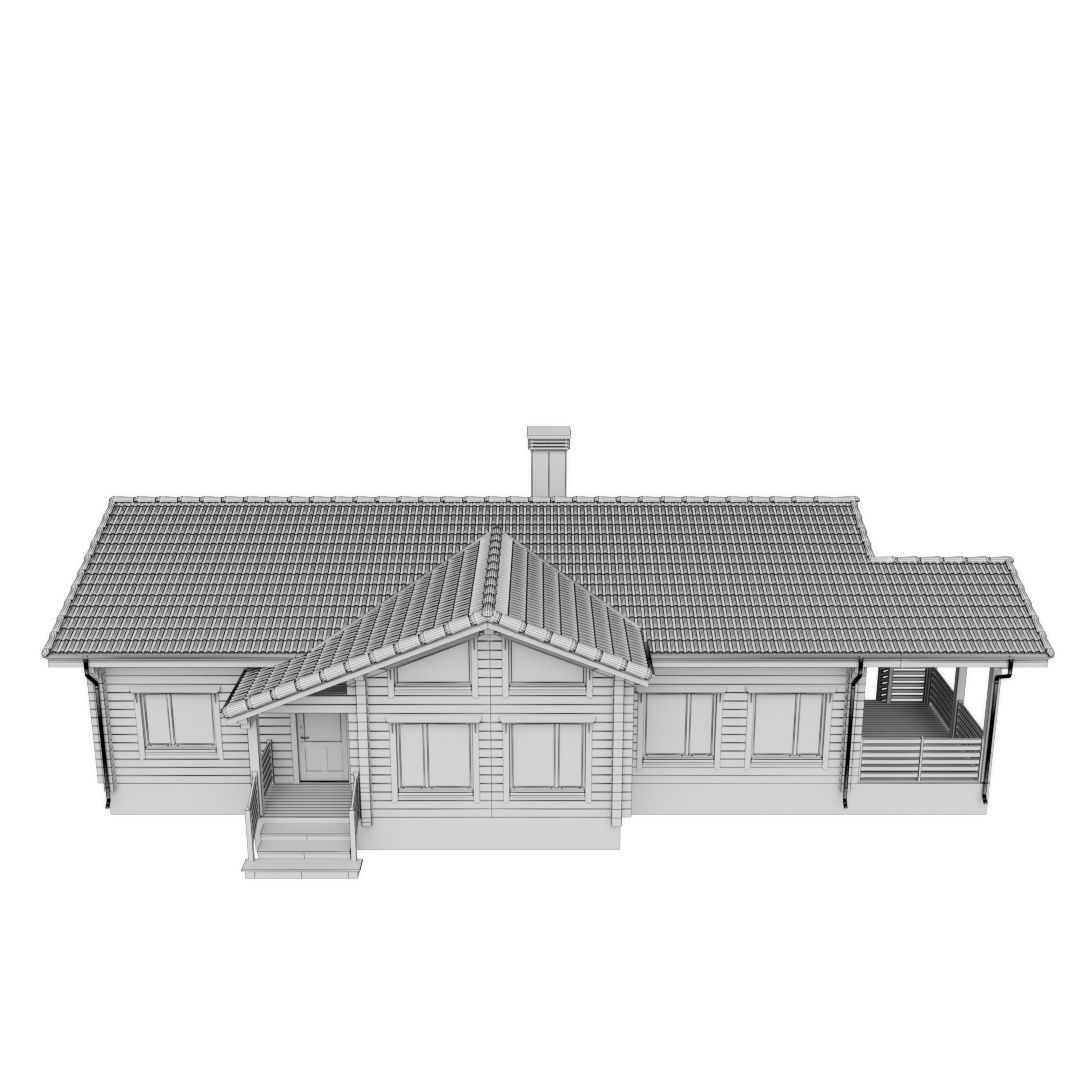 Private house 3D model_5