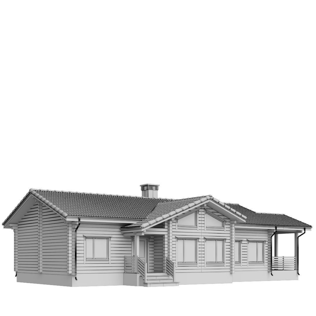 Private house 3D model_3