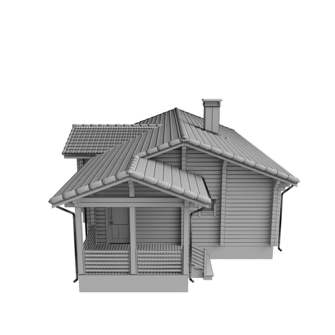 Private house 3D model_8