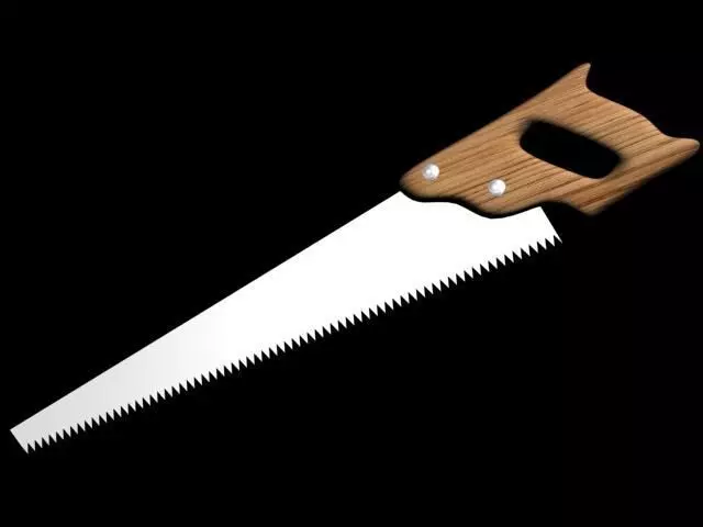 arm saw Low-poly 3D model