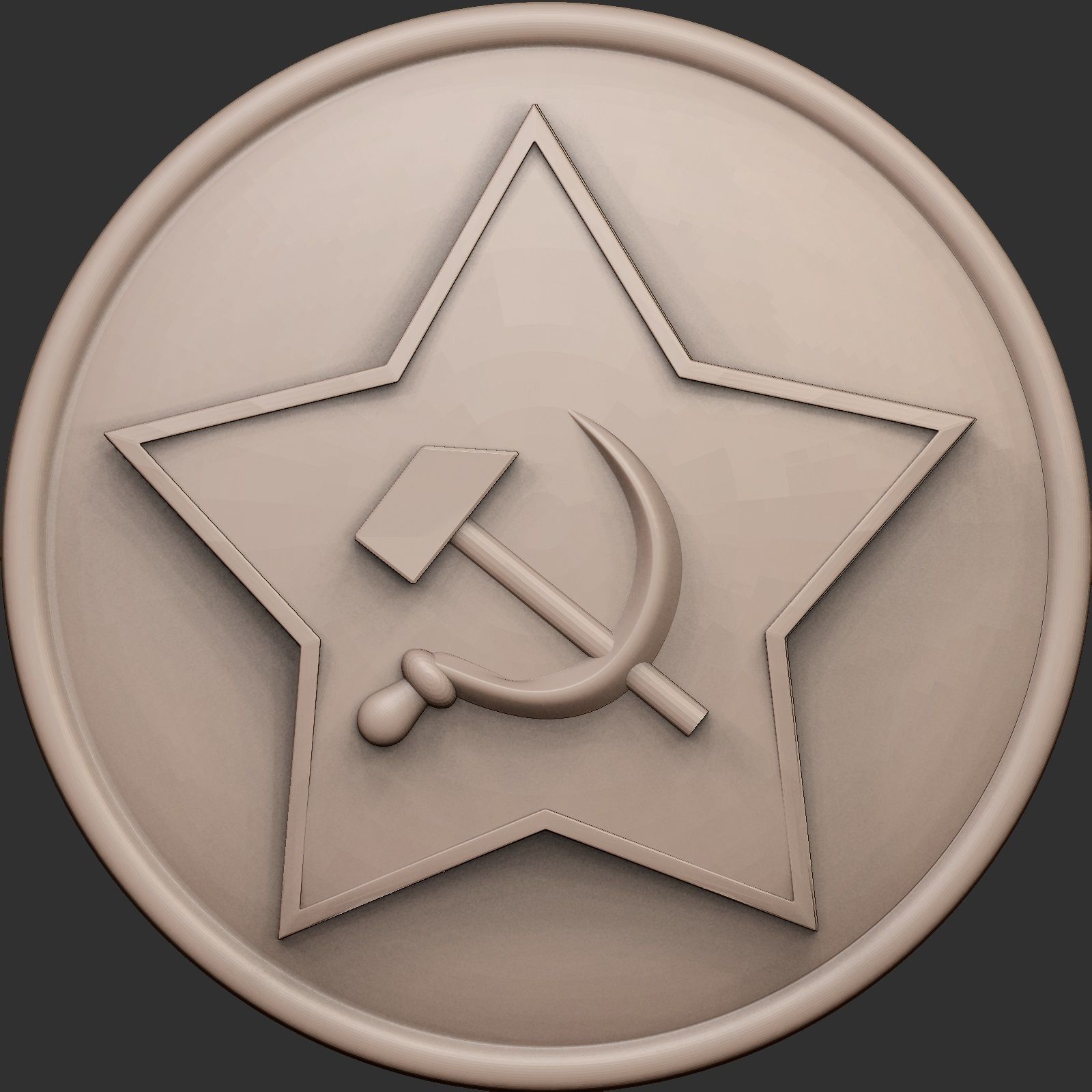 Red Star Button