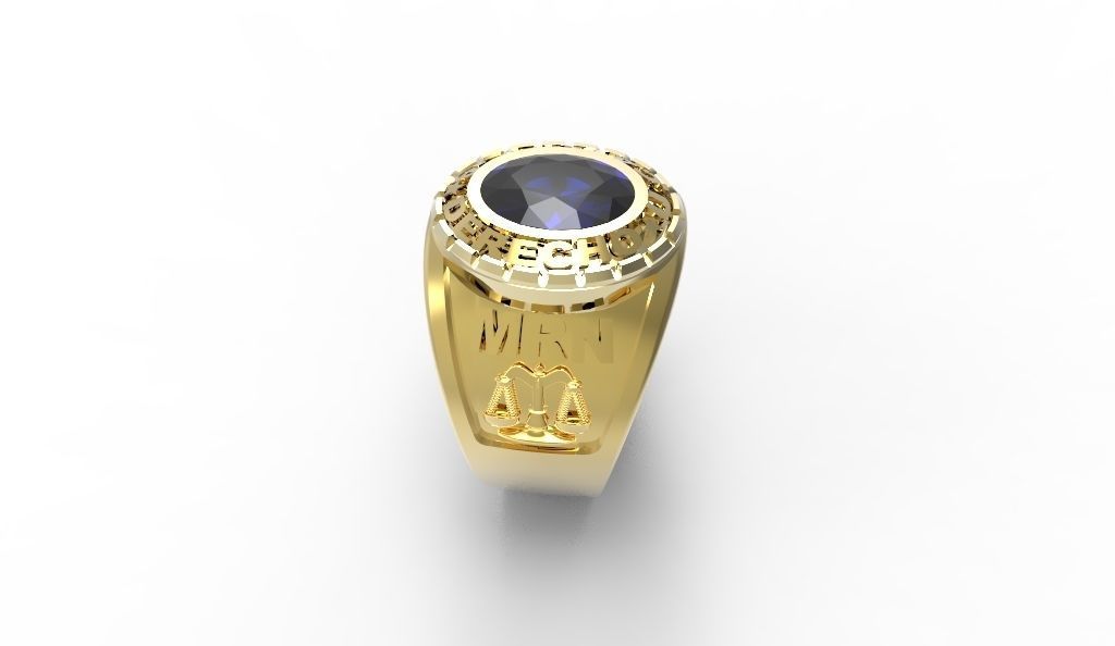 Anillo Grado 3D print model_3