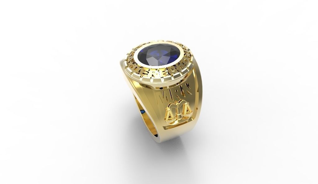 Anillo Grado 3D print model_2