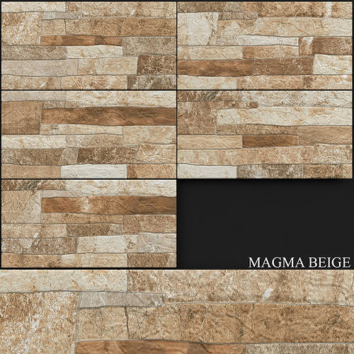 Keros Magma Beige 3D model