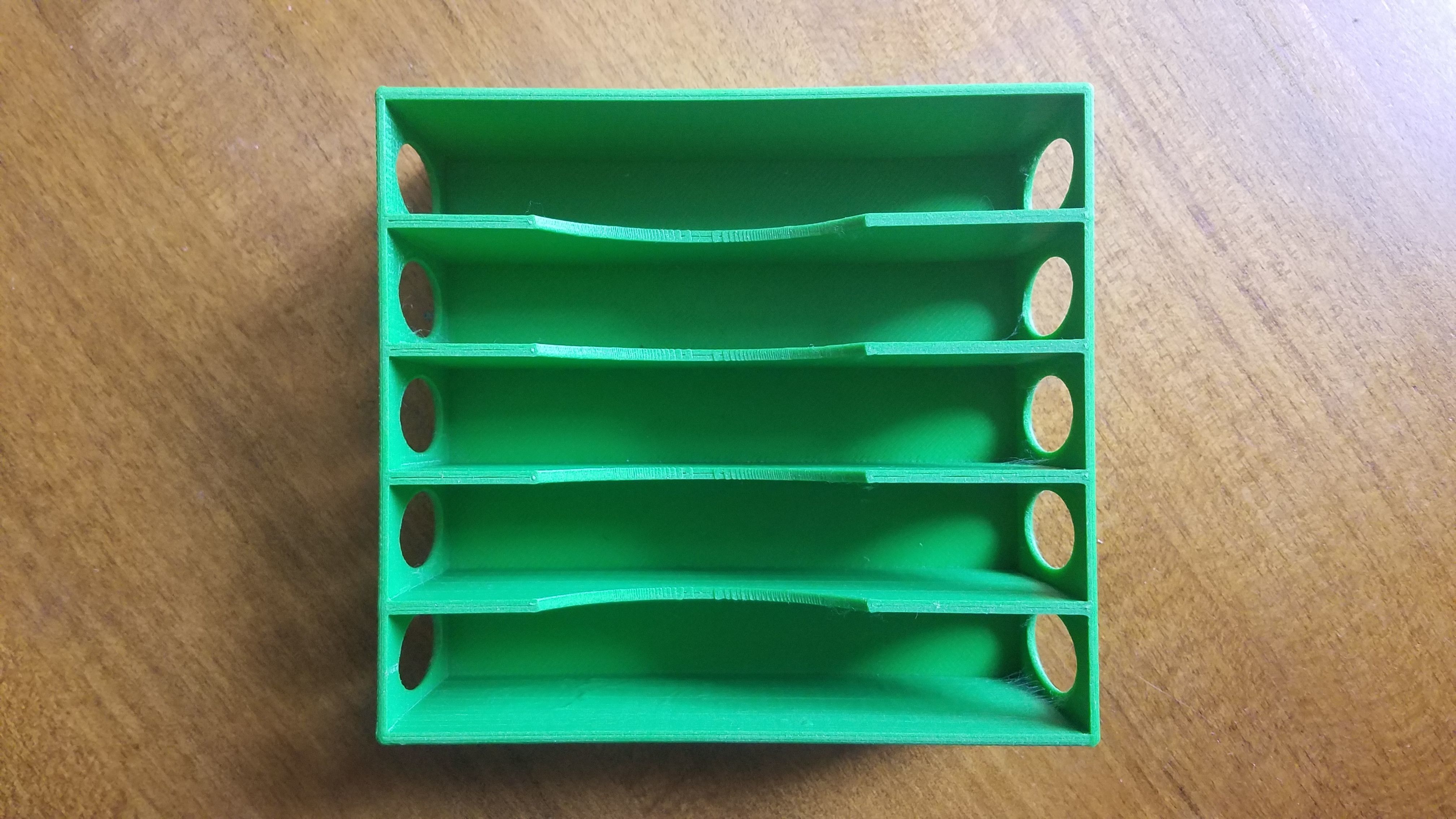 LoZ OoT N64 5 Game Cartridge Holder 3D print model_4